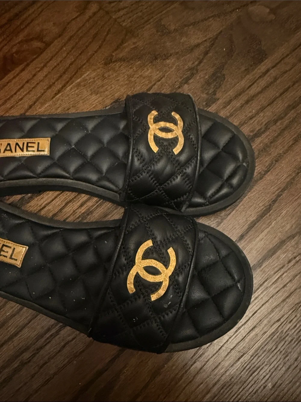 CHANEL classic slides